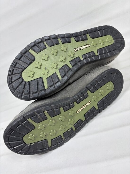 Patagonia Activist Puff High Waterproof Winter Boots Black Smoked Green Mens 13 main image 3